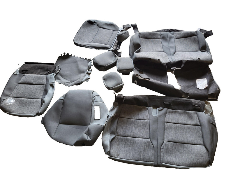 Used Oem Ford 2nd Row Left Right Rear Upper Lower Seat Cover for 2021-2023 F-150