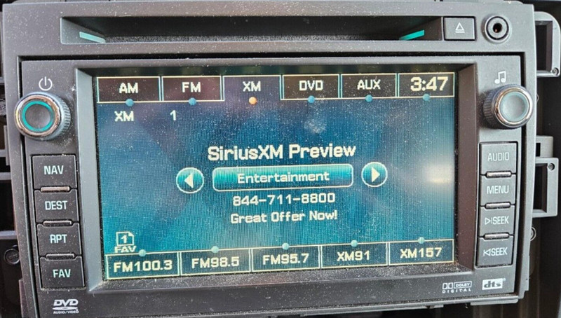 08 09 GM Chevrolet Tahoe Hybrid Navigation/CD / Radio / AM /FM Receiver