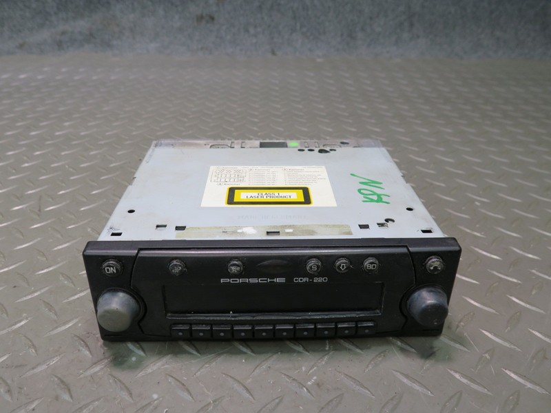 1999 PORSCHE 911 CARRERA 996 CR-220 RADIO PLAYER RECEIVER