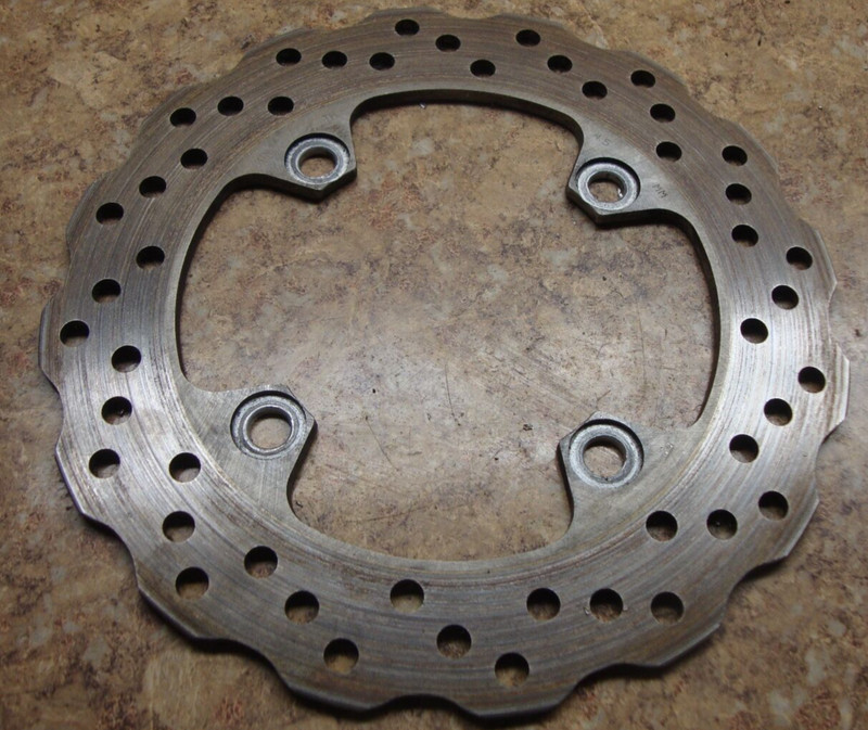2013 Kawasaki Ninja EX650 EX 650 E 650E Rear Disk Brake Caliper Rotor Back 13