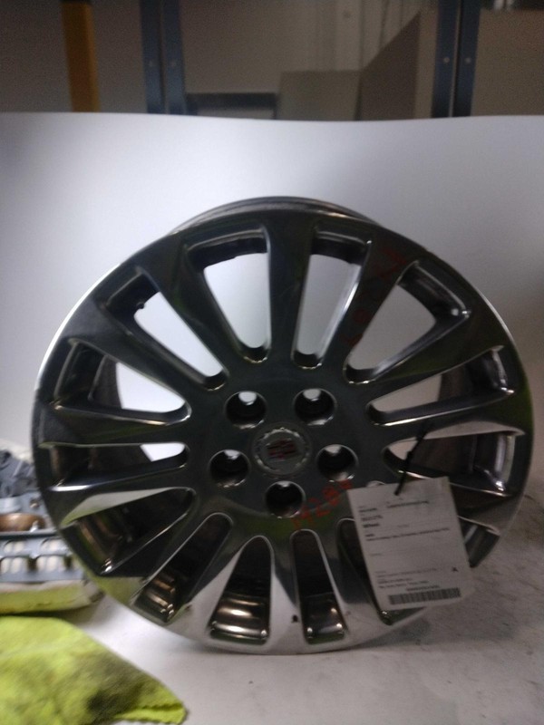 2013 Cadillac CTS 18 Black OEM Wheel Rim 22767437 - Minor Blemishes
