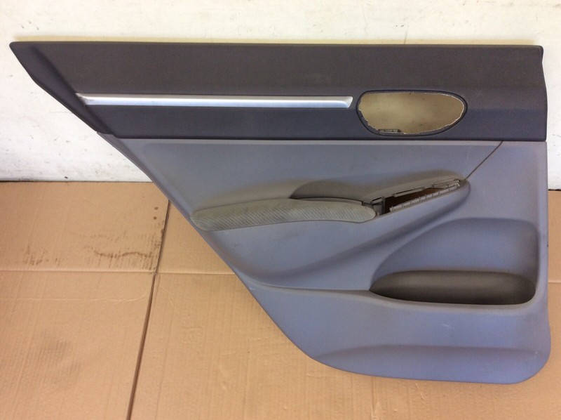 09-11 Civic 4Dr EX Left Driver Side Rear Door Panel Lining Gray Liner OEM