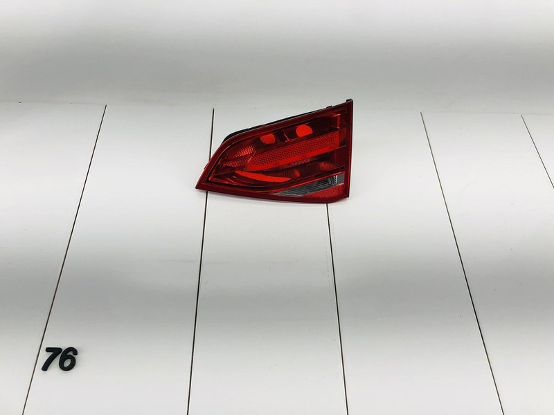 09-12 AUDI A4 B8 REAR RIGHT PASSENGER SIDE INNER TAIL LIGHT BRAKE STOP LAMP OEM