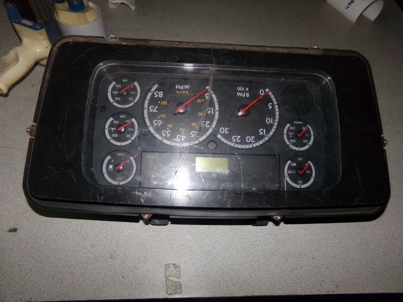 Freightliner 7-Gauge 5-85 MPH Dash Panel Instrument Gauge Cluster FREE SHIPPING*