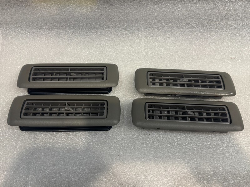 Lexus GX470 Roof Front & Rear Air Vent Grille Gray:LH10 4pc Set 2003-2009 OEM