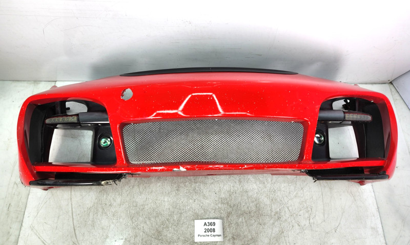 ✅ 06-12 FOR Porsche Cayman 987 Front Bumper Cover Panel Assembly Red*