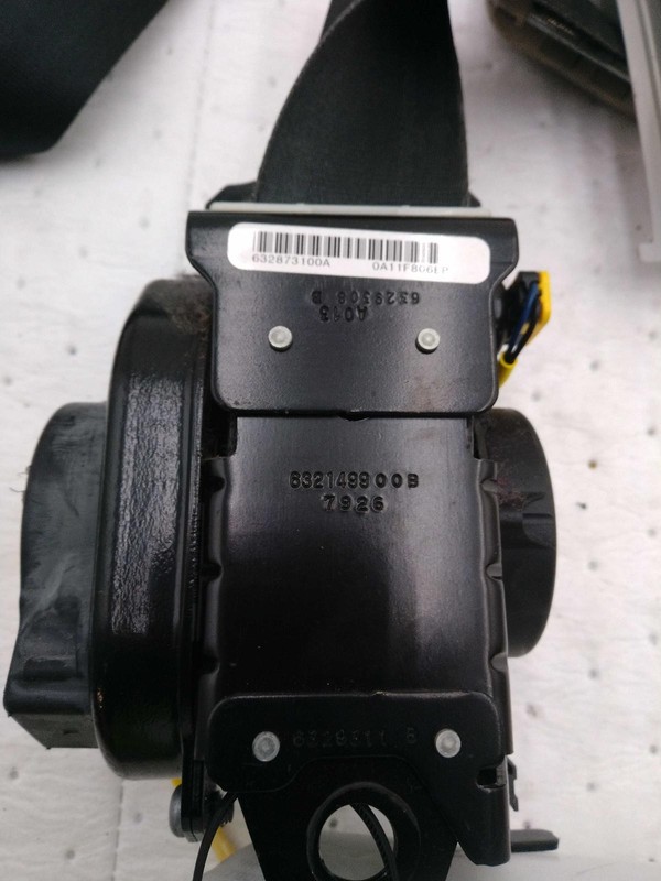 2018 Subaru Impreza OEM Used Red Seat Belt Retractor 80K Miles 64621FL01AVH