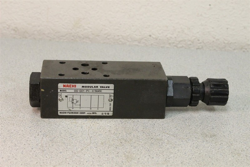 Nachi OG-G01-PC-K-5645C Hydraulic Valve "6" *FREE SHIPPING*