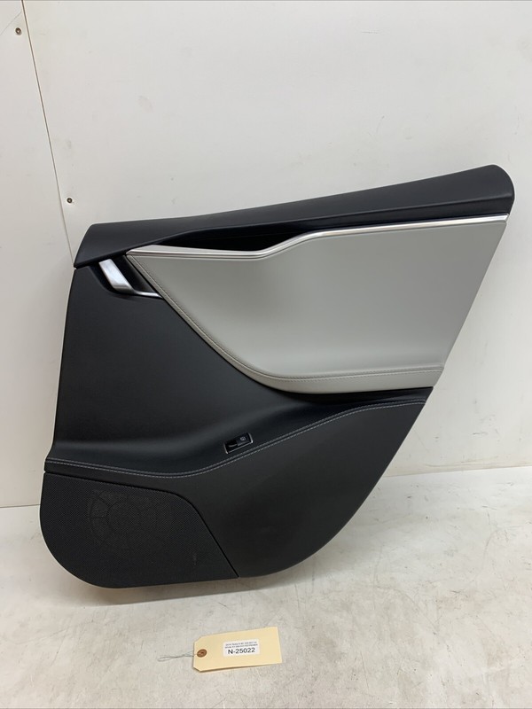 ⚡️12-20 Tesla Model S Rear Passenger Side Door Panel Trim Card Cover 25022 1T