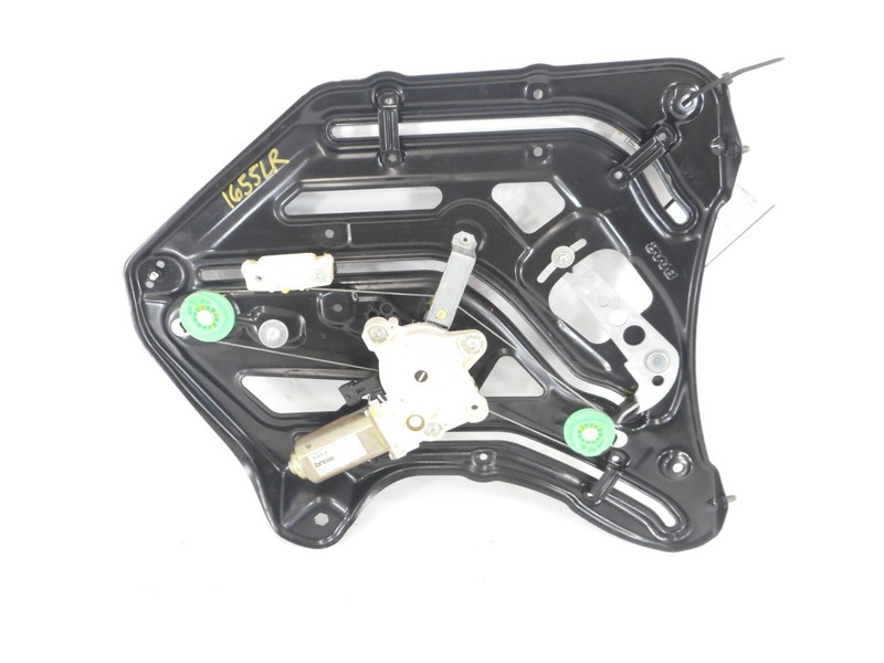 04-10 Saab 9-3 Conv Left Driver Quarter Window Glass Regulator w/ Motor OEM