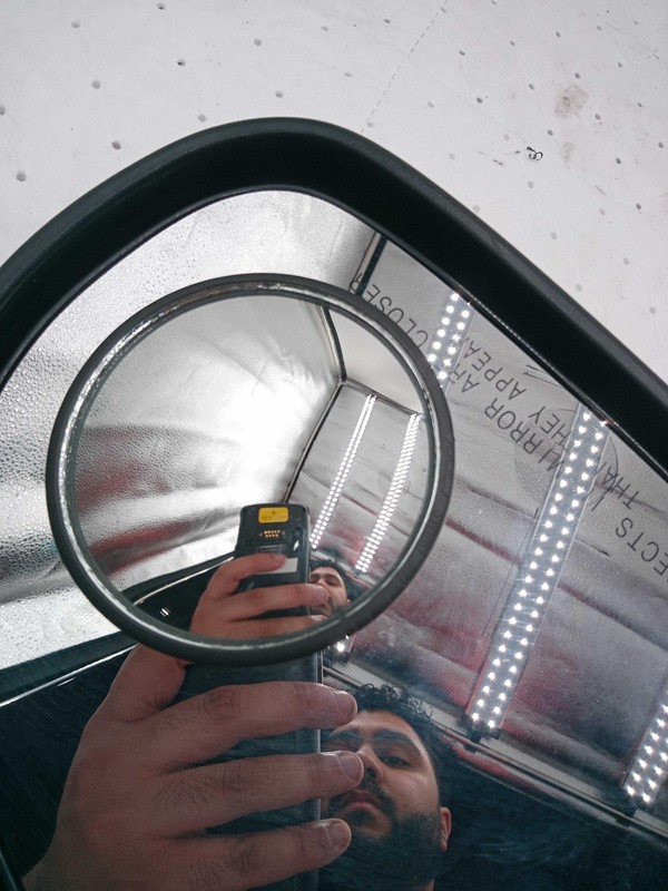 2013 Chevrolet Suburban 1500 Right Door Mirror Black 496965 130K Miles