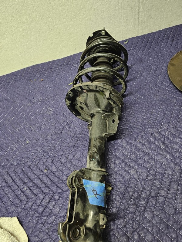 2011-2014 Ford Mustang 3.7 Front Strut Spring Passenger Suspension