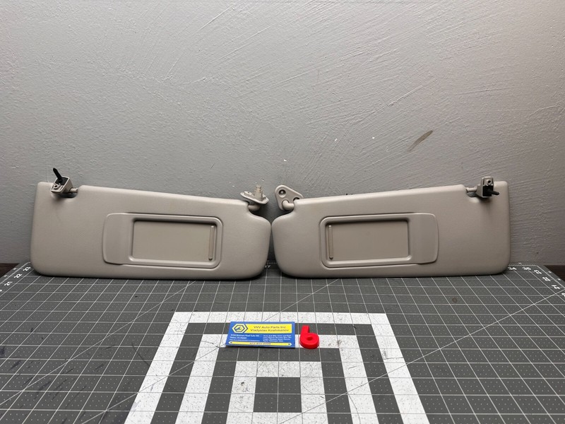 06-15 BMW E90 E84 SUN VISOR SUNVISOR PAIR LEFT RIGHT OEM