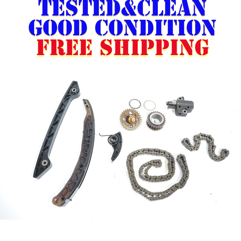 05 06 07 FORD ESCAPE 2.3L Hybrid TIMING CHAIN TENSIONER GUIDE SET OEM
