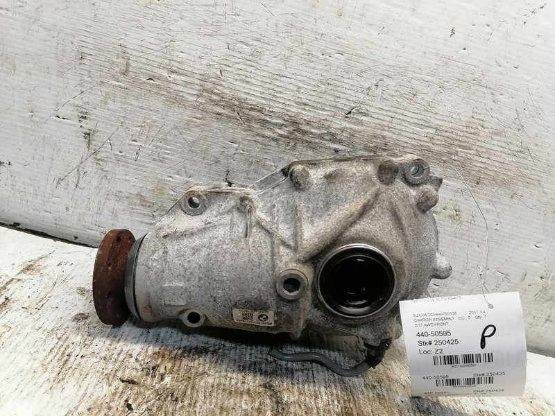 Differential Carrier Front Gasoline 3.38 Ratio Fits 11-17 BMW X3 1684856