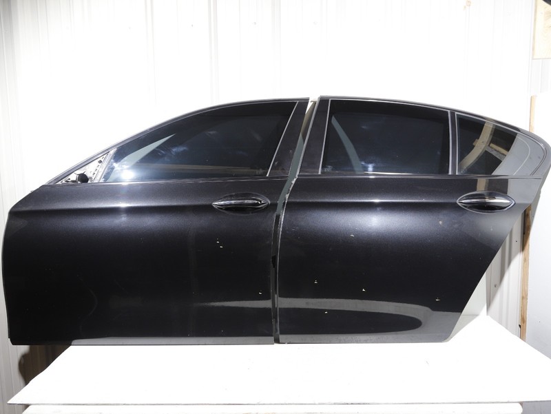 11-16 BMW F10 535i 550i 528i Front Rear Driver Side Door Complete Jet Black 668