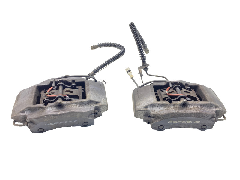 97-08 Porsche Boxster Cayman Front Left & Right Brembo Brake Caliper Set 52K OEM