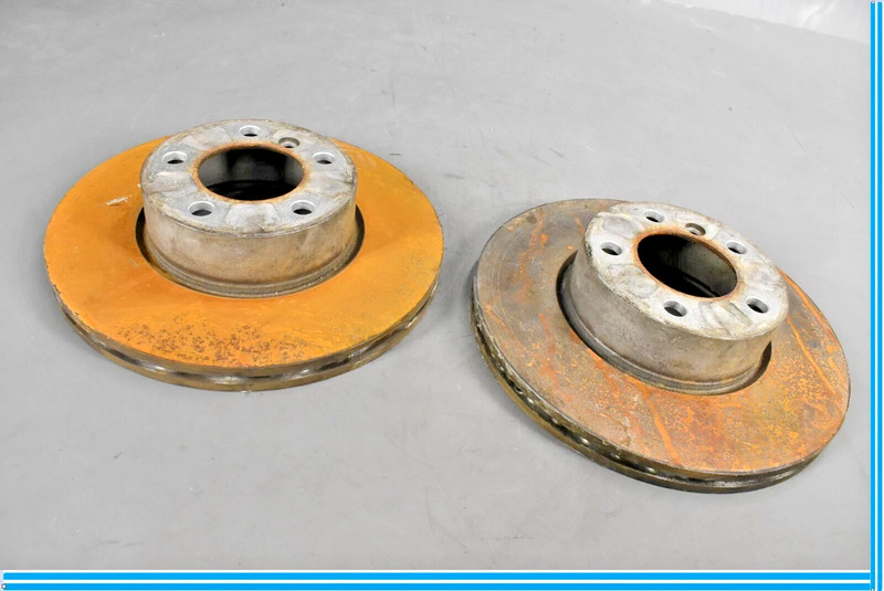 12-18 BMW F30 320i 328i Front Left & Right Side Brake Rotor Disc Set Of 2 OEM