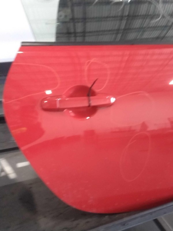 2023 Toyota GR86 Right Door Red Used OEM Part - Damaged - 2DR Coupe
