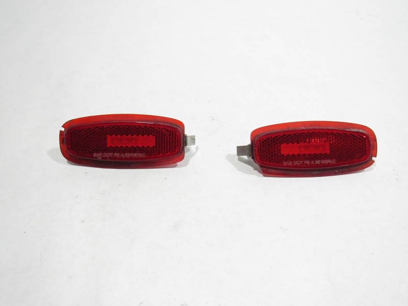 12-18 Bentley Continental GT W12 2015 Rear Bumper Marker Light Lamp Set 2 PCS ;A