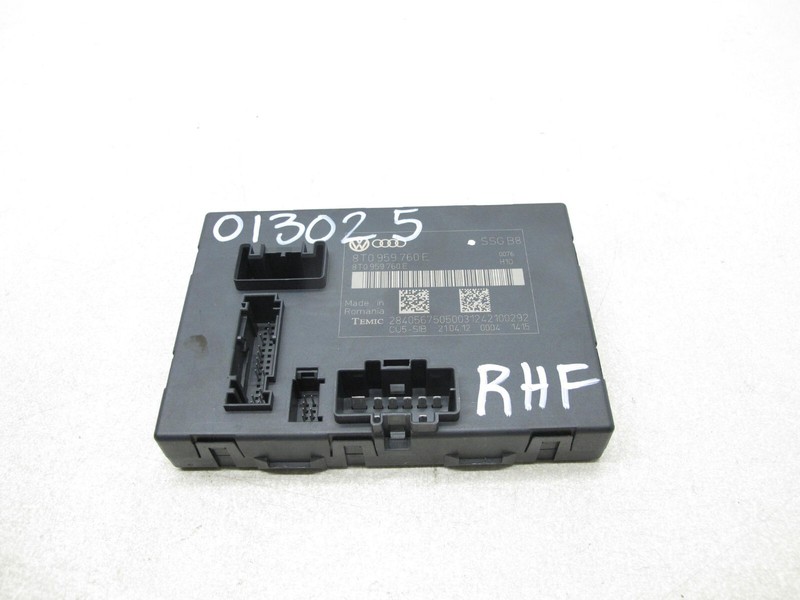 10-17 AUDI 8T A5 S5 RS5 FRONT PASSENGER RIGHT SEAT CONTROL MODULE OEM 013025