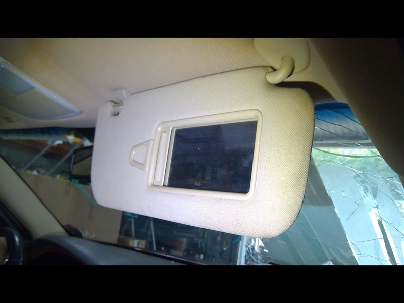 Passenger Right Sun Visor Sedan With Sunroof Fits 09-14 GENESIS 1669247