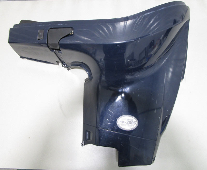 5005718 Blue Lower Cowling PORT Left Bottom Cowl Evinrude 200-300HP HL Outboard