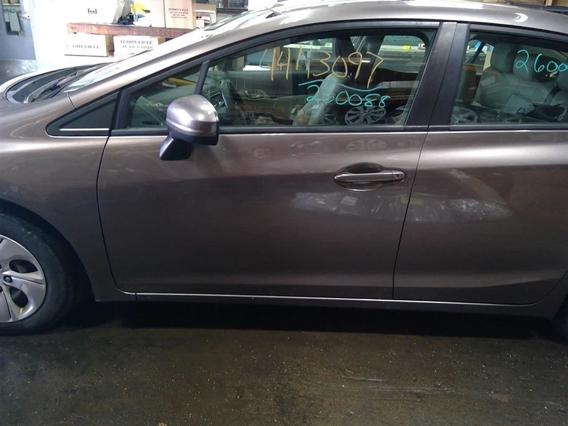 Driver Front Door Electric Sedan EX Fits 13-15 CIVIC 1764405