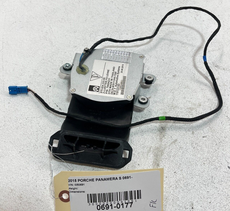 2010-11-12-13-2016 PORSCHE PANAMERA S FRONT LEFT DRIVER SEAT FAN MOTOR OEM