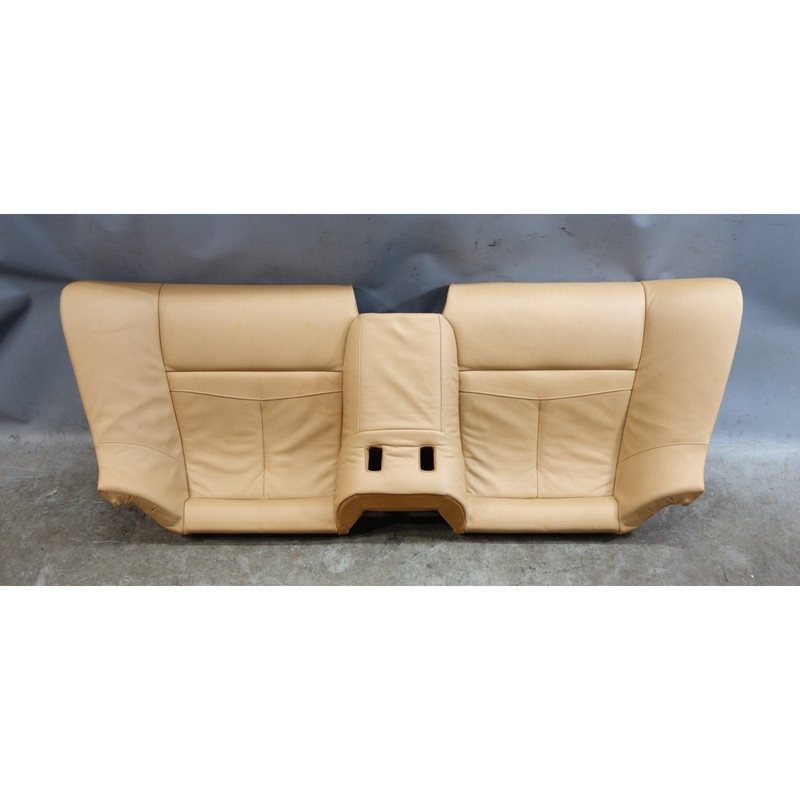 08-10 BMW E63 E64 650i Rear seat Bottom Bench Saddle Brown Precision Leather OEM
