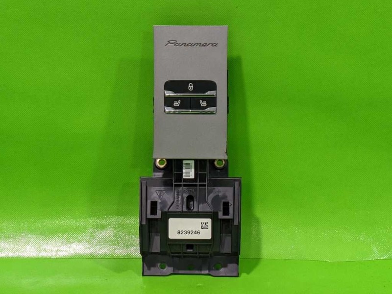10-16 PANAMERA REAR CENTER HEATED SEAT CONTROL SWITCH OEM 4557-14