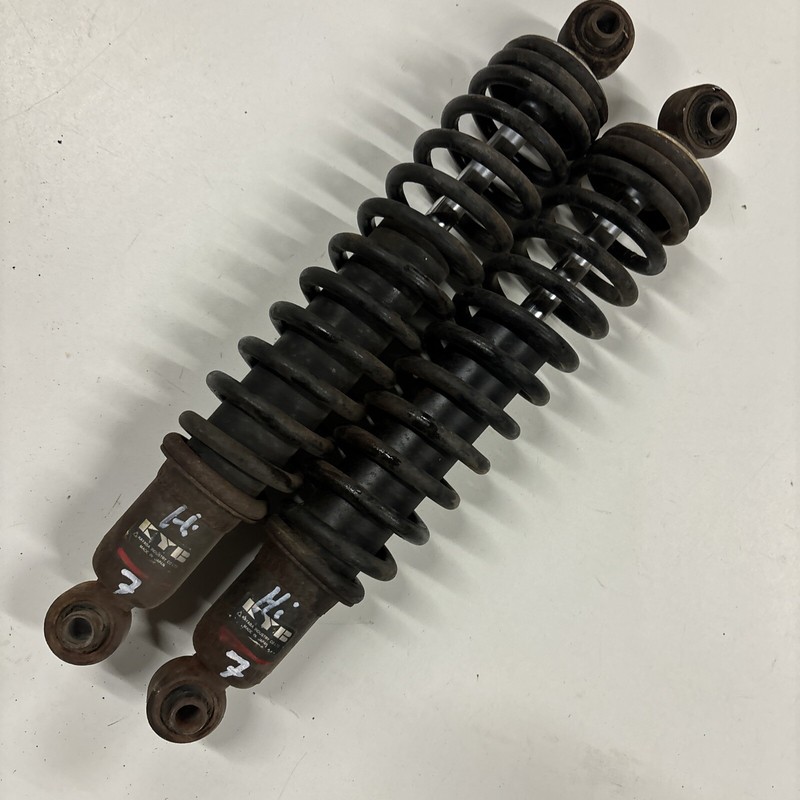 (2) Yamaha Golf Cart Gas 2 Stroke Golf Cart G1 rear back shock Springs Kyb #7