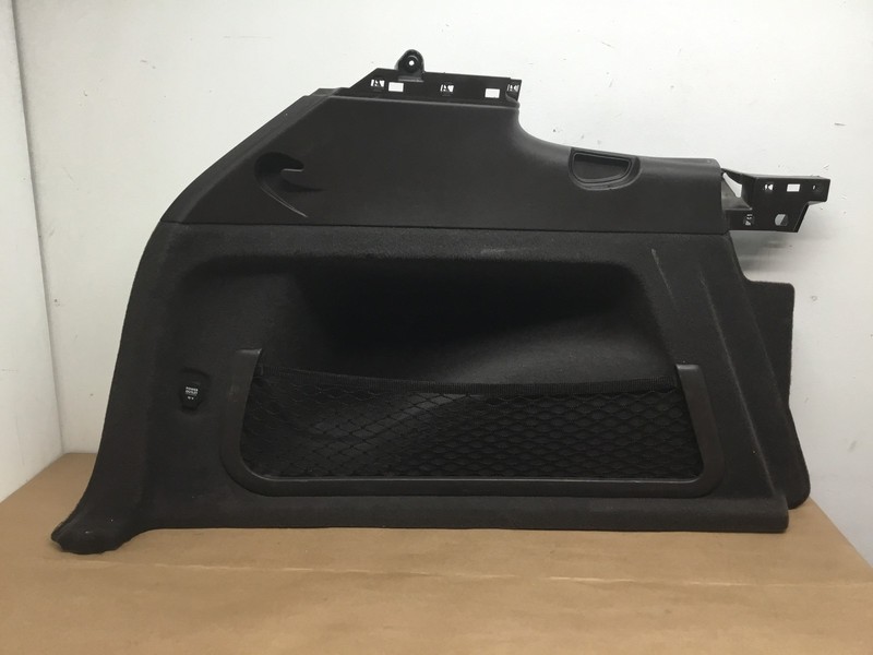 Porsche Cayenne S Rear Left Driver Trunk Quarter Trim Panel Cover Brown 11-16 :A