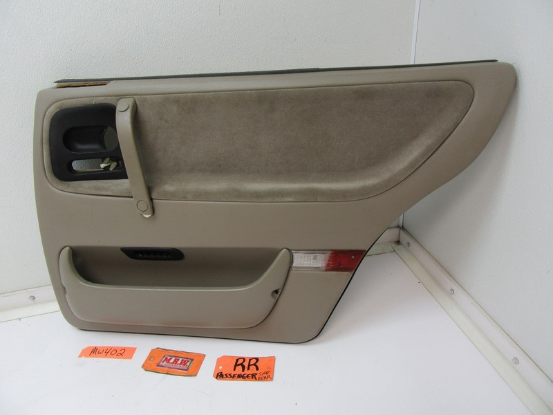 DOOR PANEL REAR BACK RIGHT PASSENGER SIDE INTERIOR TRIM POWER RR 93-98 SAAB 9000