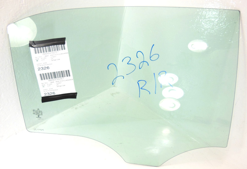 2014-2016 Mercedes-Benz E350 Rear Door Window Glass Passenger Right OEM