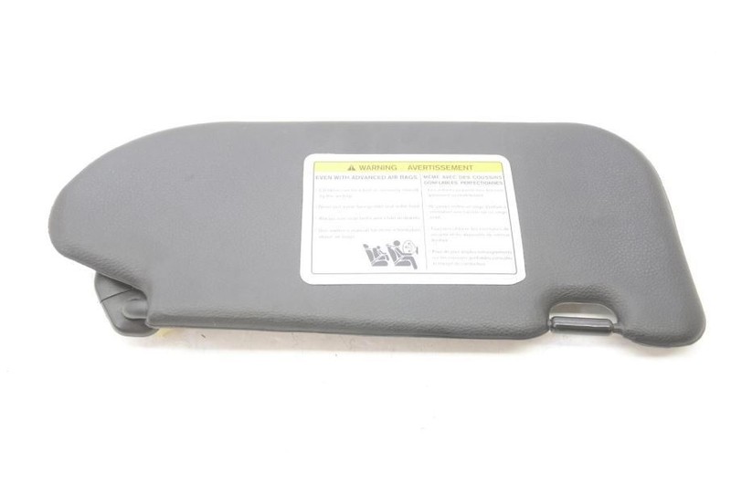 2007-2009 Nissan 350Z Vert VQ35HR Driver Left Side Black Sun Visor