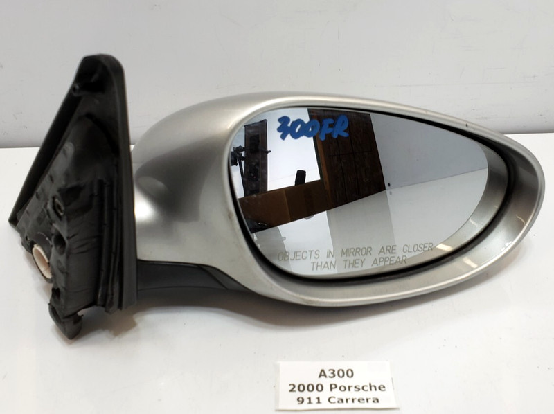 ✅97-05 OEM Porsche Carrera 911 996 Right Passenger Door Exterior Mirror Silver