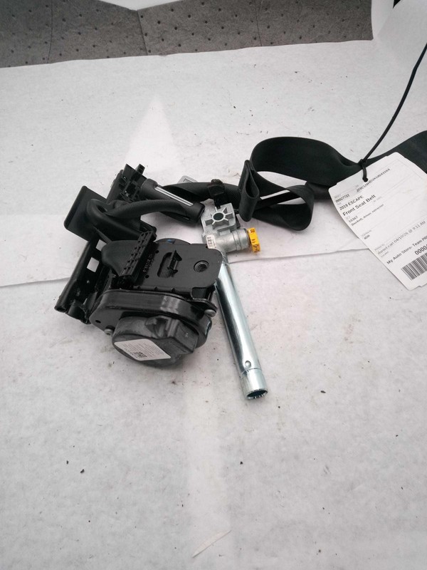 2019 Ford Escape OEM White Seat Belt Retractor, Used, 104K Miles, 4DR