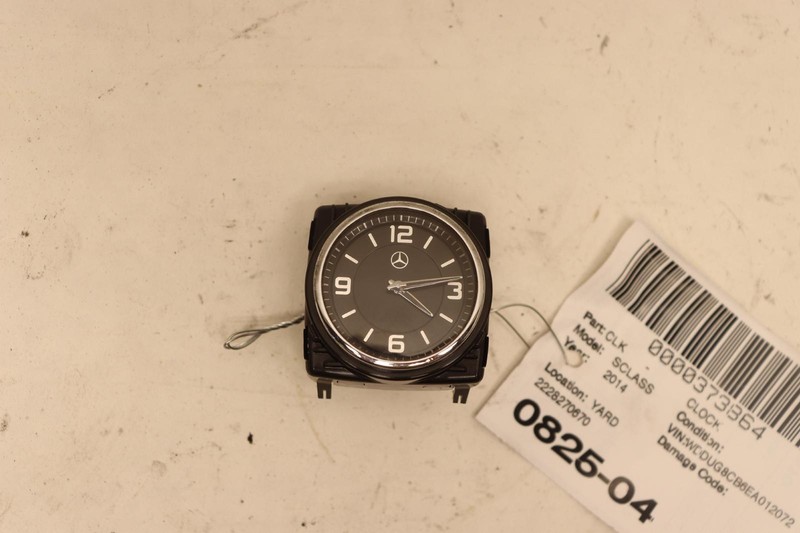 2014-2015 MERCEDES S-CLASS S550 W222 FRONT DASH CENTER ANALOG CLOCK OEM