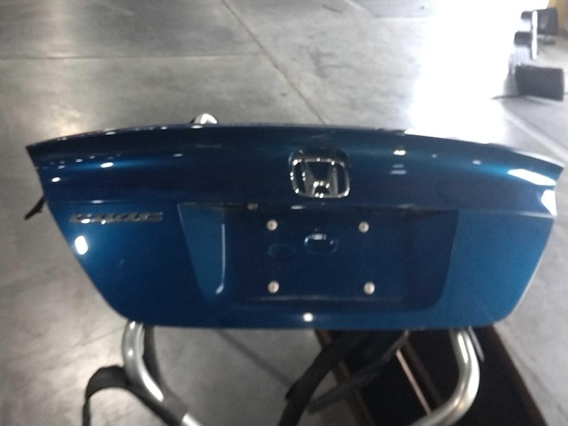 2015 Honda Civic Blue Deck Lid Trunk Lid OEM Used - Missing Truck Release