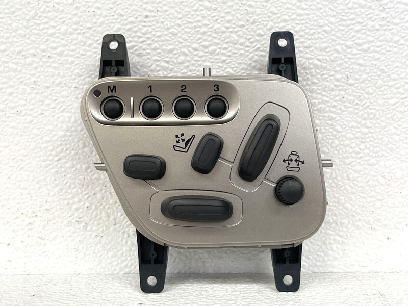 ⭐07-09 JAGUAR XK FRONT RIGHT PASS SIDE SEAT CONTROL PANEL SWITCH OEM LOT2367