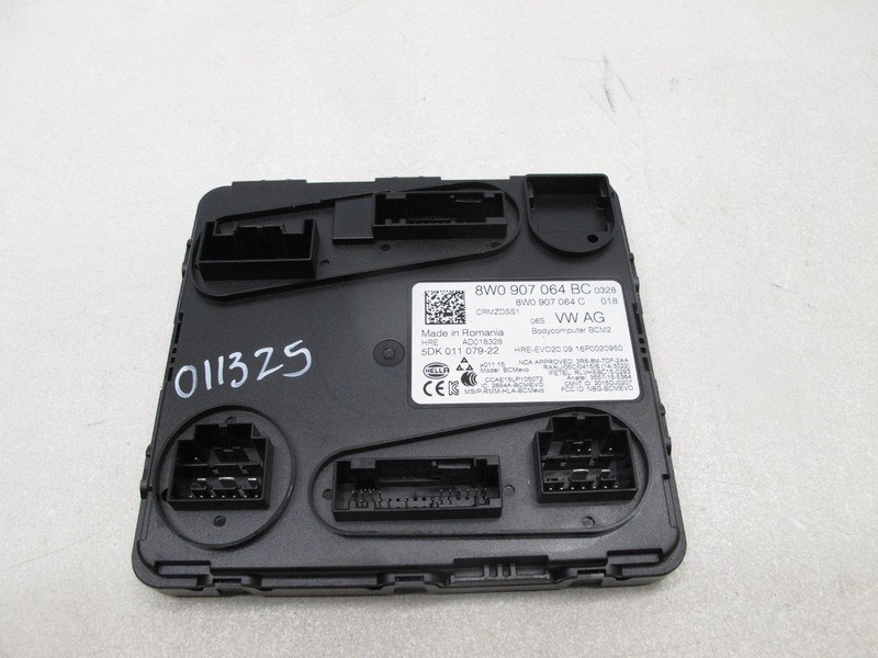 17-20 AUDI B9 A4 A5 S4 S5 BCM BCU COMFORT BODY CONTROL MODULE OEM 011325