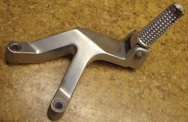 2002 Yamaha YZF600R YZF 600 YZF600 R 600R Left Rear Foot Peg Pedal Mount Back