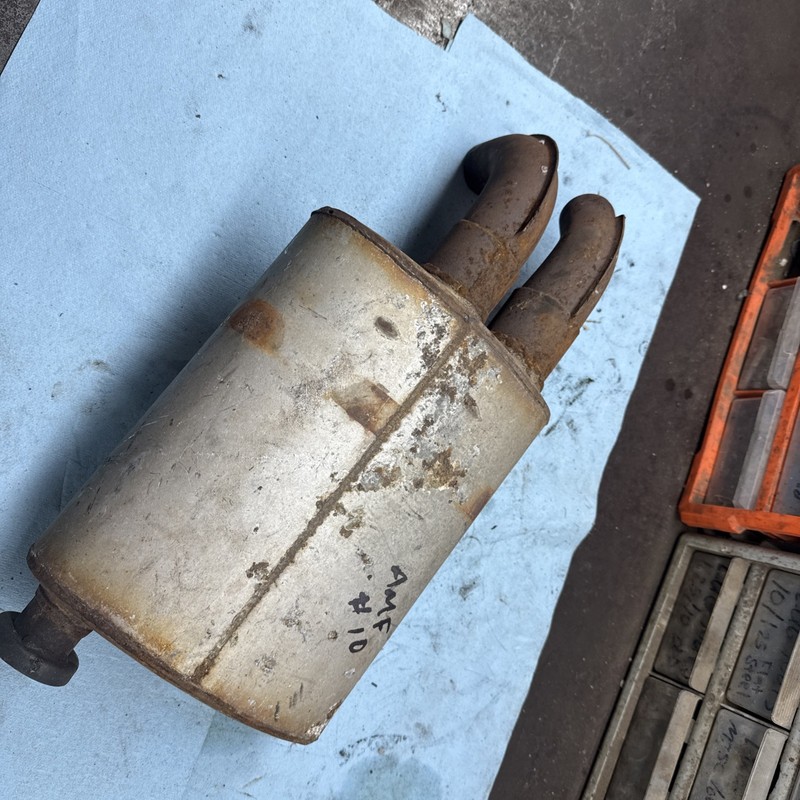 1967 - 1975 AMF Ski-Daddler Mark V Harley Davidson Vintage Snowmobile Muffler 10