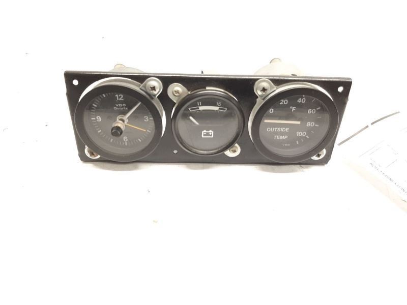 Bentley Turbo R Eight Mulsanne Clock Temperature Battery Gauge Gauges Set
