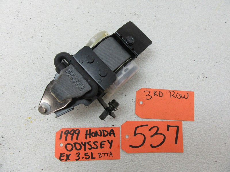 SEAT BELT CENTER SHOULDER 3RD ROW REAR BACK MIDDLE ROOF for 99-04 HONDA ODYSSEY