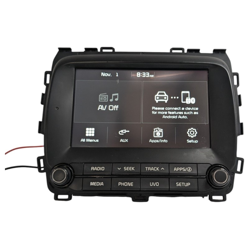 17 - 18 Kia Forte OEM UVO Touch Screen Multi Media Car Play Android Auto Radio