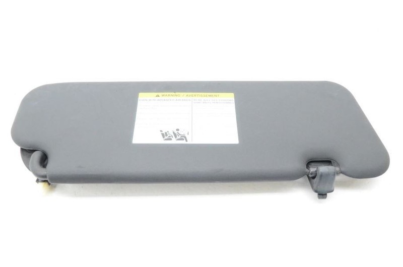 2010-2014 Nissan 307Z Roadster Driver Left Front Black Sun Visor