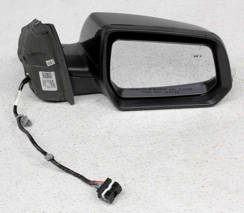 OEM Right Passenger Side Mirror For GMC Acadia Midnight Blue, Scratches
