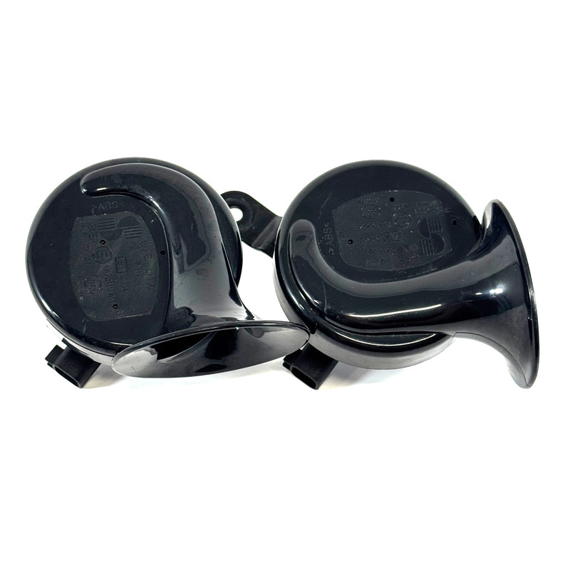 📌2017-2023 TESLA 3 HIGH AND LOW NOTE PITCH HONKING SOUND HORNS 1486943-00-A OEM